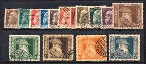 GERMANY BAVARIA 1911 SCOTT #77-91 COMPLETE SET USED - Picture 1 of 1