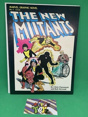 Novela Gráfica Marvel #4 Marvel Comics | Nuevos Mutantes Primera Impresión Edición Clave X-Men Foto 1 de 4