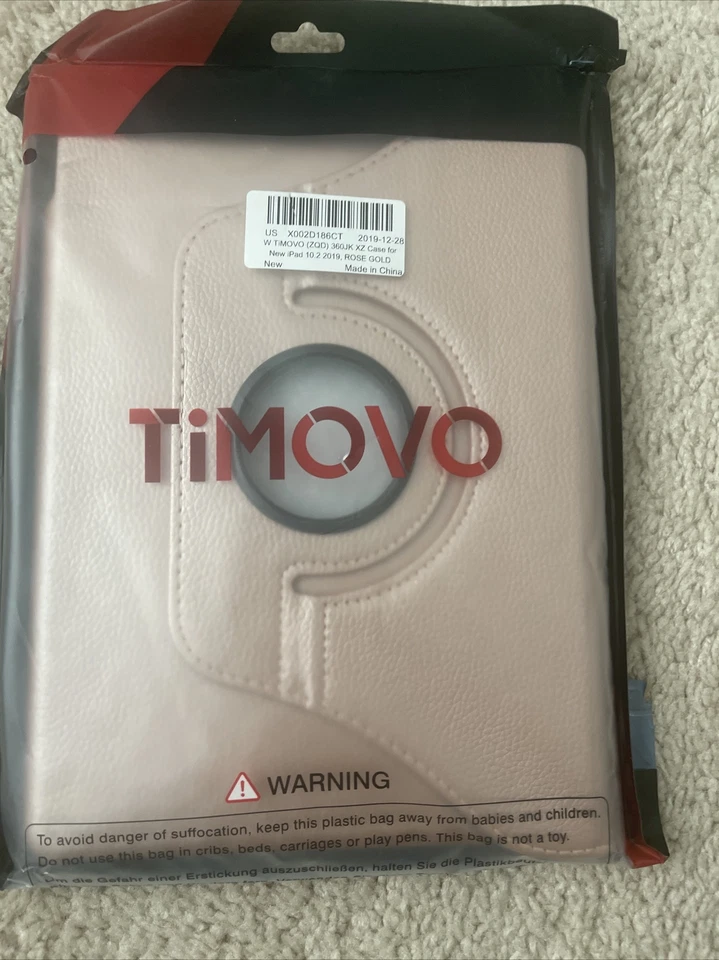 Funda TiMOVO para iPad 10.2 oro rosa 10 X 8 Foto 1 de 1