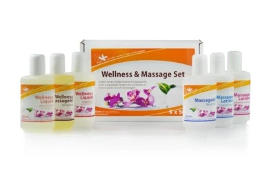 KK HYGIENE KK Probierset Wellness- & Massage 6 x 50 ml Massageöl Massage Physiotherapie