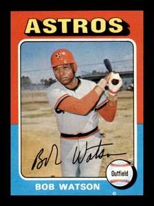 1975 Topps Bob Watson #227 Houston Astros