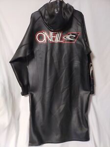 O'Neill rubber neoprene raincoat boat coat wetsuit material hooded sports