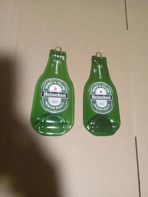 Винтажные СПЛЮЩЕННЫЕ БУТЫЛКИ HEINEKEN 1PR - Изображение 1 из 4