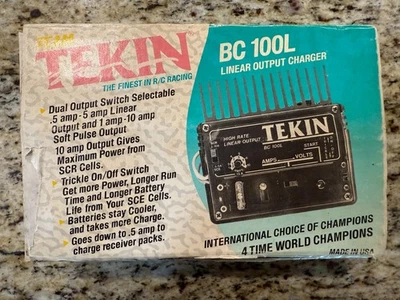 Tekin BC100L Linear Output Peak Charger - Image 1 of 4