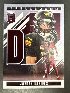 2025 Panini Donruss Elite - Spellbound "D" - Jayden Daniels (Nr. 8) - Bild 1 von 7