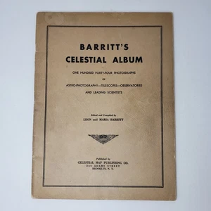 Barritt's Celestial Album by Leon & Maria Barritt (Vintage, 1936, Illustrated) - Bild 1 von 8