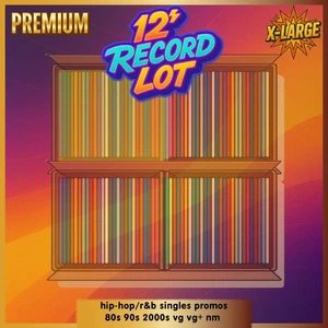 PREMIUM 12" LOT x-large (40) hip-hop/r&b singles promos acappella 90s 00s nm/vg+ - Picture 1 of 9