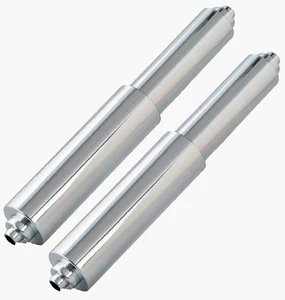 2 Piezas Universal Plástico Cargado por Resorte Soporte Papel Higiénico Rodillo Repuesto, - Imagen 1 de 2