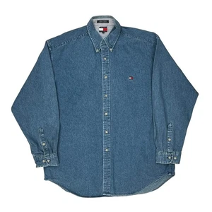 Camisa vaquera Tommy Hilfiger - algodón azul grande - Imagen 1 de 7