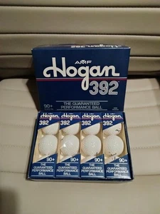 RARE NIB Discontinued Hogan 392 90+ Surlyn Dozen 12 Golf Balls AMF Vintage - Picture 1 of 4