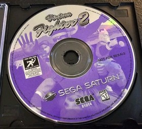 Virtua Fighter 2 NOT FOR RESALE Sleeve Version Sega Saturn Video Game Disc Only