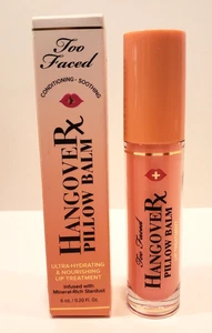 Too Faced HangoveRx Pillow Balm Ultra-Hydrating Lip Treatment~Mango Kiss~0.2oz - Picture 1 of 5