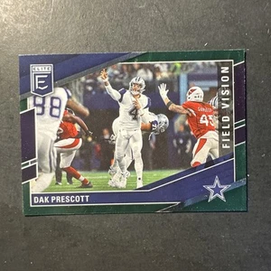 2022 Panini Donruss Elite Field Vision #FV6 Dak Prescott Dallas Cowboys - Picture 1 of 4