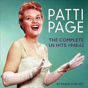 Patti Page : The Complete US Hits 1948-62 CD 3 discs (2015) Fast and FREE P & P