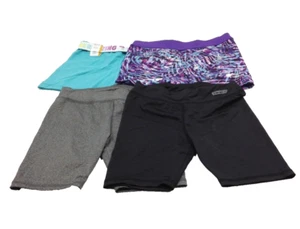 Danskin Hind Wonder Nation Girls Lot 4 Activewear Casual Shorts Size L/10-12 NEW - Picture 1 of 5