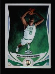 AL JEFFERSON 2004/05 TOPPS CHROME #180 REFRACTOR ROOKIE CARD RC BC6542 - Picture 1 of 1