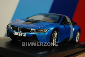 Modello pressofuso originale BMW i8 - blu protonico 80432336840 nuovo di zecca in scatola - Foto 1 di 1