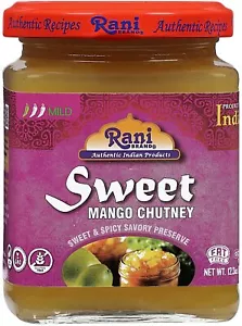 Rani Sweet Mango Chutney (Indian Preserve) 12,3 Unzen (350 g) - Bild 1 von 11