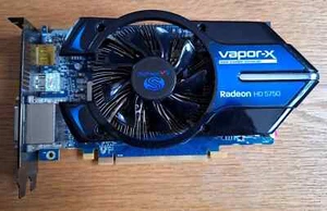 ATI - Carte graphique SAPPHIRE Radeon HD 5750 Vapor-X - 1 Go DDR5 - PCI-E - Photo 1/3