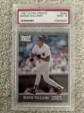 1991 Ultra Update Bernie Williams #U44 BGS 9