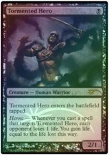 1x Tormented Hero - Foil - FNM - LP - Magic The Gathering - MTG