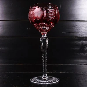 Nachtmann Bleikristall Römerglas Traube 20,8cm Rubin Rot #G - Picture 1 of 5