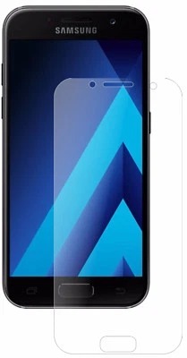 2x Protection pour Samsung Galaxy A3 (2017) ecrán mat Verre souple Protecteur - Photo 1/4