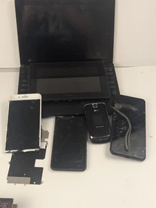 Lot of 6 cell phones, Tablets FOR PARTS ONLY! - Photo 1 sur 9