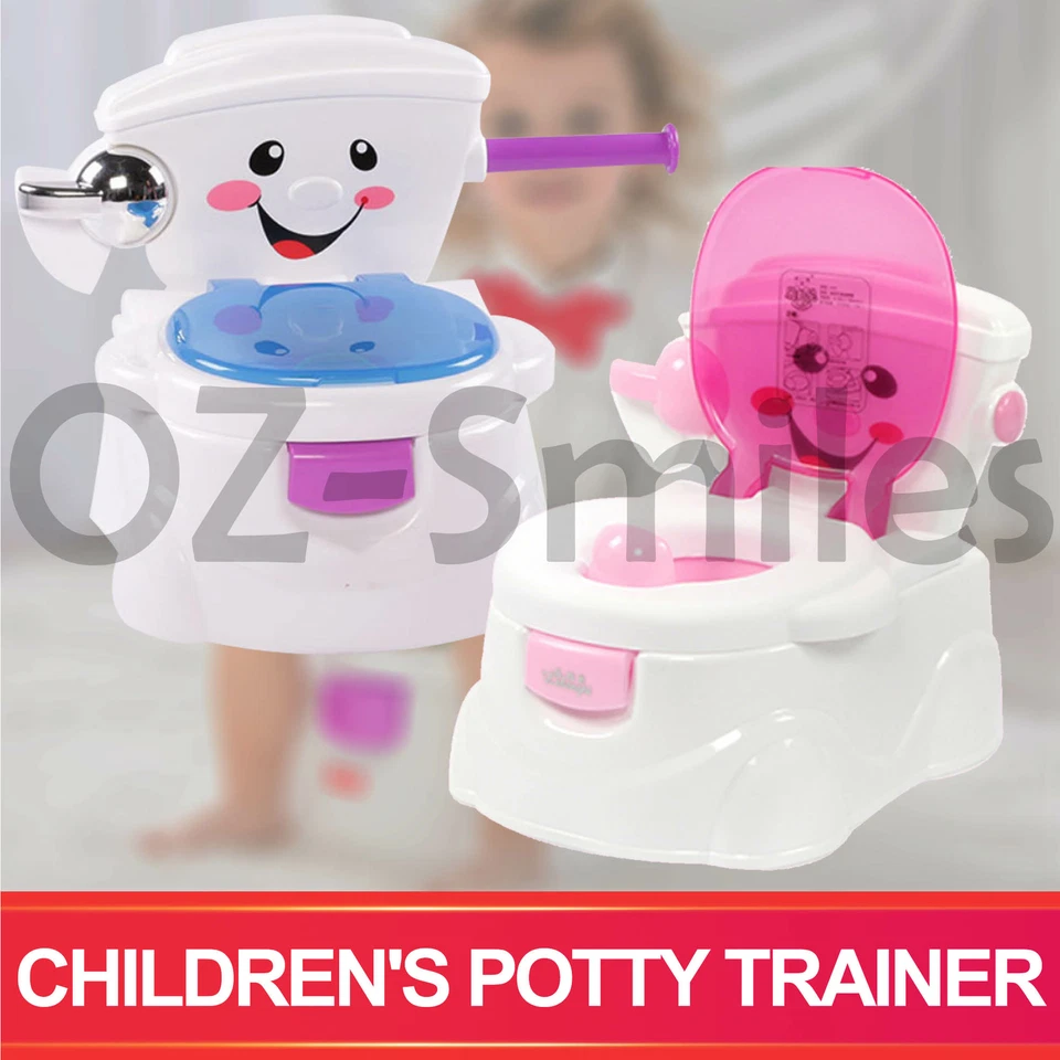 Training Potty Trainer Safety Kids Baby Toddler Toilet Cute Cartoon Seat Chair - image 1 of 4