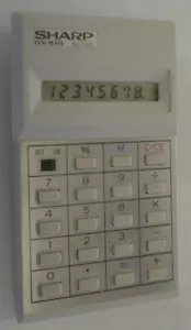 Sharp EL-208 Elsi Mate Electronic Calculator - Vintage - Picture 1 of 13
