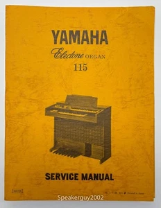 Original Yamaha Electone Organ Service Manual -- 115 - Afbeelding 1 van 1