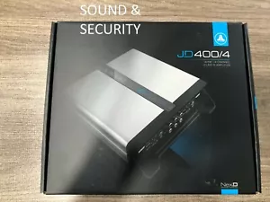 JL Audio JD400/4 4-Channel Class D Full-Range Amplifier - 400W - Picture 1 of 2