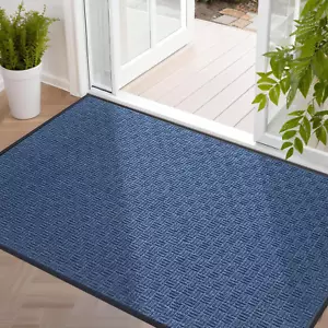 Front Door Mat, Heavy Duty Durable Welcome Mat for Outdoor Indoor, Dirt Trapper - Picture 1 of 9