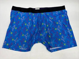 MeUndies Men's Boxer Brief Underwear PINK FLAMINGO SIZE 3XL NWT - Picture 1 of 2