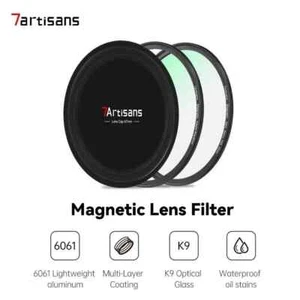 7artisans 67-82mm Magnetic MRC UV Nano Circular Lens Filter Kit For Camera Lens - Picture 1 of 9