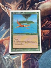 Birds of Paradise x1 mtg Fifth 5th Edition Mp/Lp-