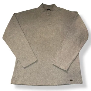 Vintage Hanro Men’s Wool Blend Mock Neck Long Sleeve Shirt Sz XL - Picture 1 of 4