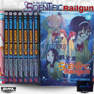 A Certain Scientific Railgun Vol 1-19 Manga English Full Set by Kazuma Kamachi - Picture 1 of 20
