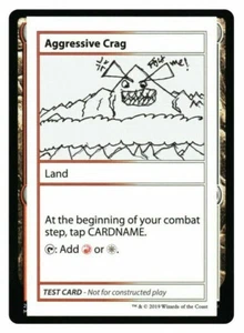 MTG - AGGRESSIVE CRAG - MYS - MAGIC - ENG - MINT - Picture 1 of 1