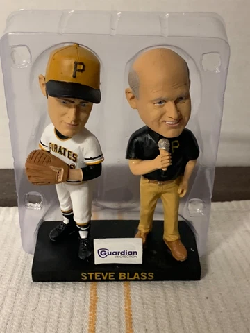 Pittsburgh Pirates Steve Blass Dual Player/Announcer Bobblehead SGA Cover