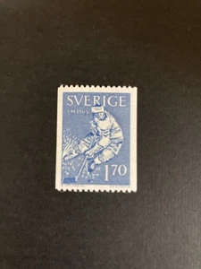 Sello Suecia MLH Campeonato Mundial de Hockey sobre Hielo 1963 #505 - Imagen 1 de 2