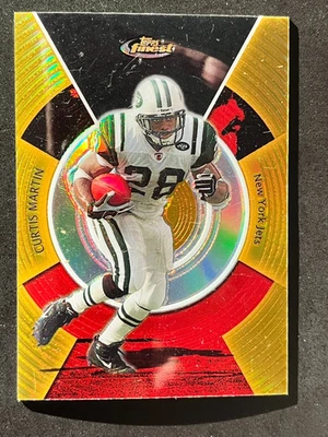 2005 Topps Finest Crtis Martin #52 Gold Refractor 15/49 - Image 1 of 4