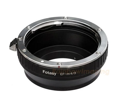 Canon EF lens to Micro 4/3 m43 Manual Adapter Panasonic GX850 GX880 G90 G91 G95  - Image 1 of 4