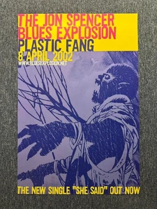 RARE 70x45cm BILLBOARD/RECORD STORE POSTER - JON SPENCER BLUES EXPLOSION (2002) - Imagen 1 de 2