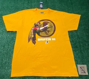 T-shirt uomo adulto New Washington Redskins L Large Griffin 111 calcio NFL - Foto 1 di 8