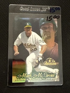 Mark McGwire 1997 Flair Vetrina Fila 1 #52 - Oakland Atheltics B - Foto 1 di 2