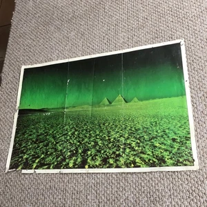 Vintage Pink Floyd Dark Side of the Moon Pyramid Poster SMAS-11163-1 USA Folded - Picture 1 of 12