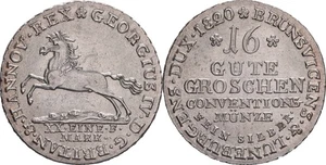 Hannover:16 Gute Groschen 1820   -selten- Stgl. - Bild 1 von 3