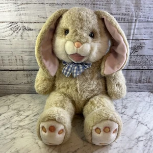 Vintage JC Penny Collection Osterhase 24 Zoll beige Stofftier Schlappohren - Bild 1 von 18
