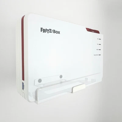 MOLEMO Wandhalterung für Fritzbox 5690 Pro aus Metall - Halter zur Wandmontage